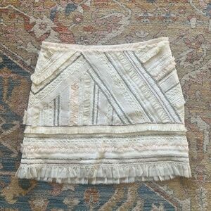 Club Monaco Beaded Skirt